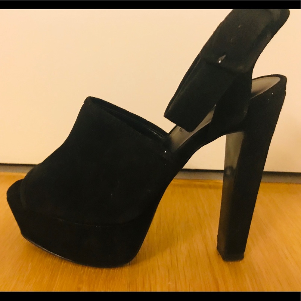 Zara mule peep toe! NWT!